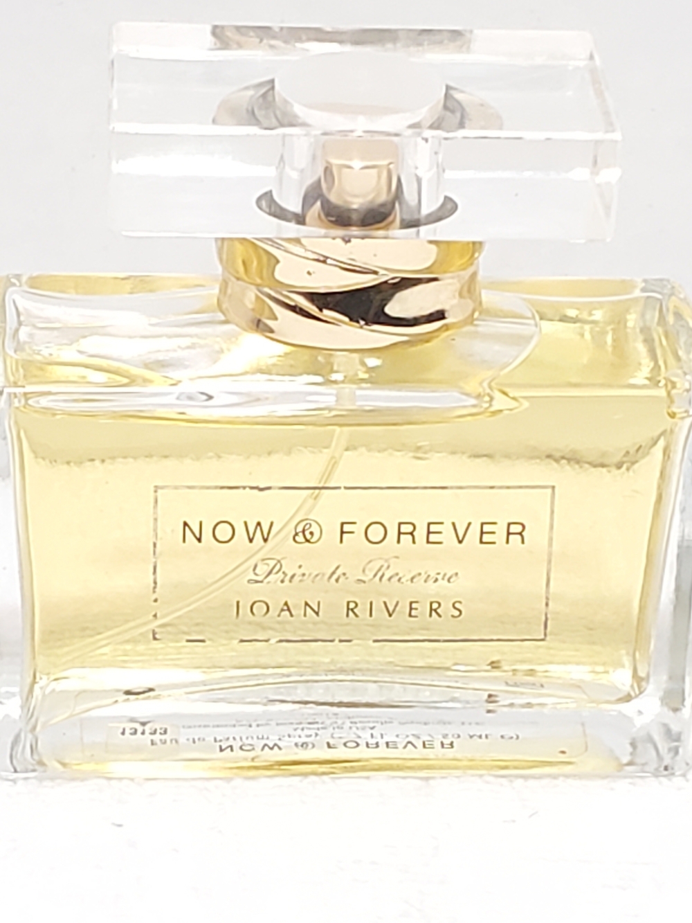 Vintage Joan Rivers Now & Forever Private Reserve Women's Perfume 1.7 oz Spray